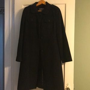 Kenneth Cole Reaction long wool coat